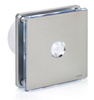 BFS100LP-S - Badrumsfläkt (LED + PIR) silver
