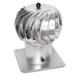 SRC150AB - Svängbart sfäriskt uttag av aluminium 150 mm med bas