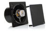 BFS150LT-B - Badrumsfläkt svart 150 mm LED + Timer