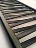 LVR12050B-3D - Svart vertikal 3D radiator 120/50
